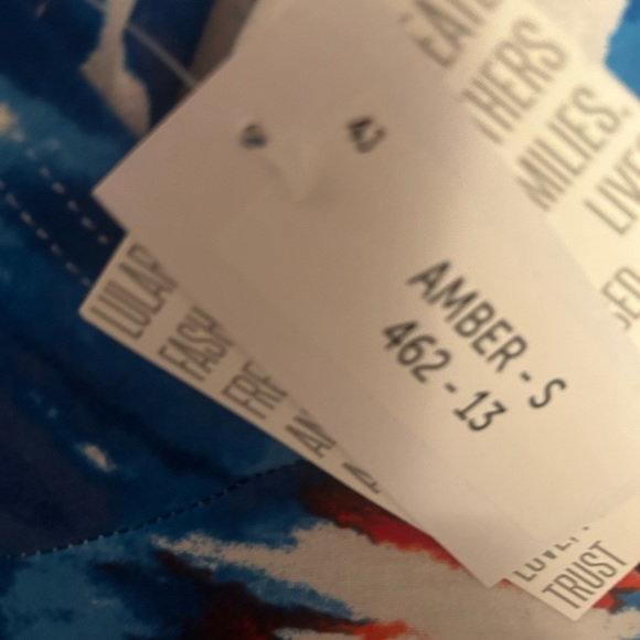 - LularoeTie-Dye Hoodie in Red, White, and Blue - Picture 7 of 11